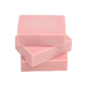 Bakhra Goats Milk - This soap combines floral and woody essential oils like ylang-yland, rose geranium, and sandalwood for an incredible burst of aromas.